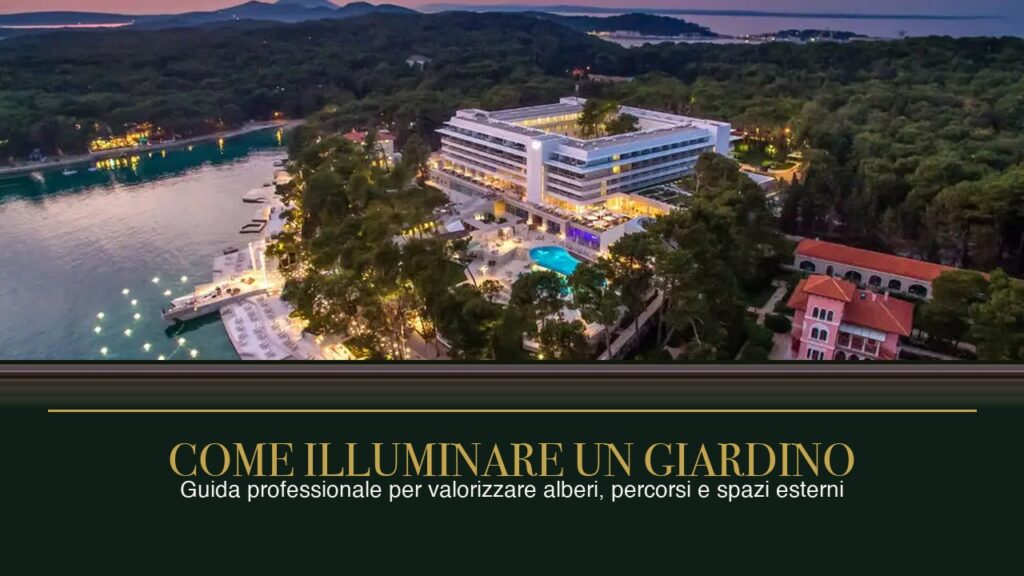Come illuminare un giardino: guida professionale per valorizzare alberi, percorsi e spazi esterni